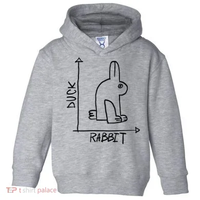 Rabbit Duck Toddler Hoodie