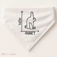 Rabbit Duck USA-Made Doggie Bandana thumb 0