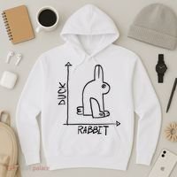 Rabbit Duck Hoodie thumb 3