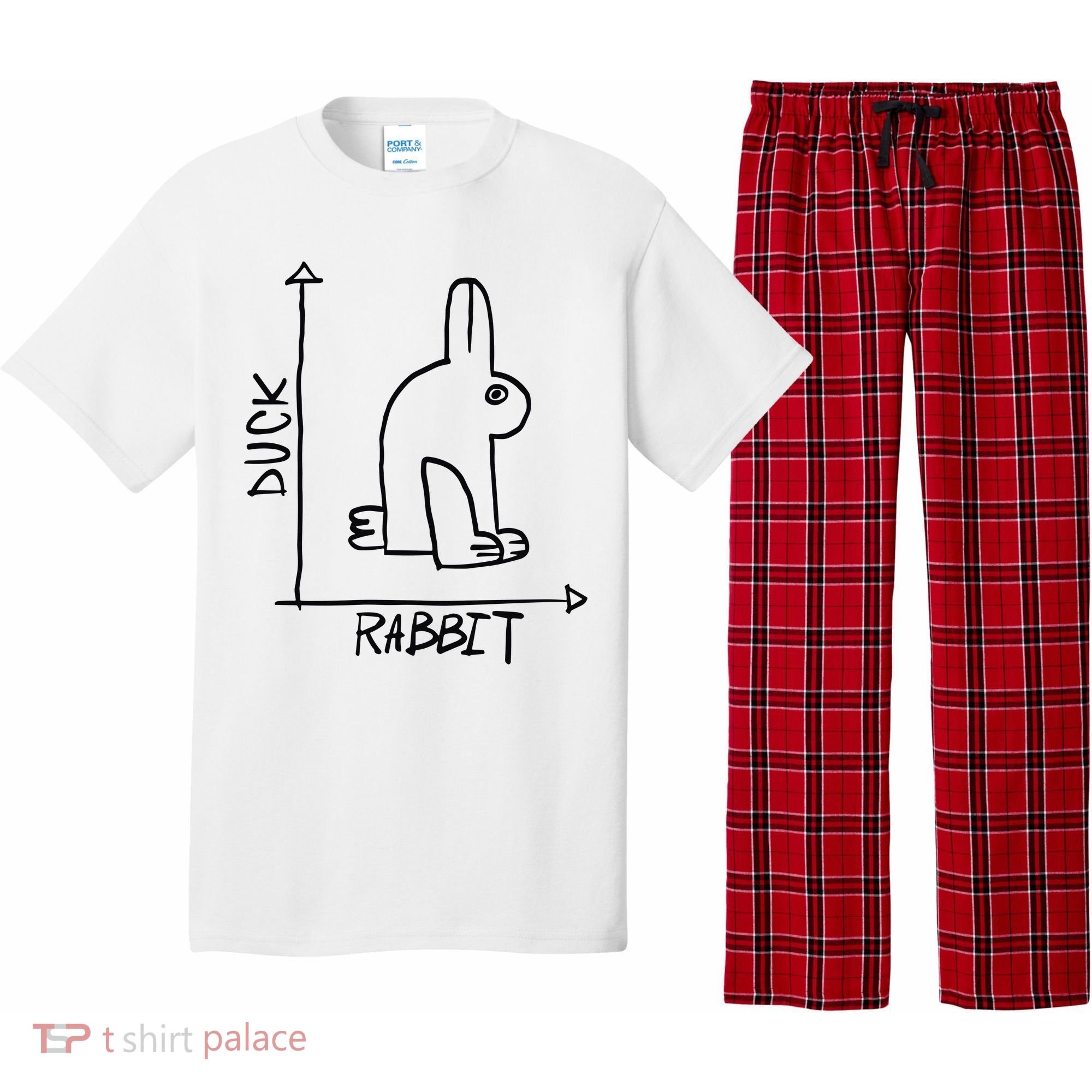 Rabbit Duck Pajama Set
