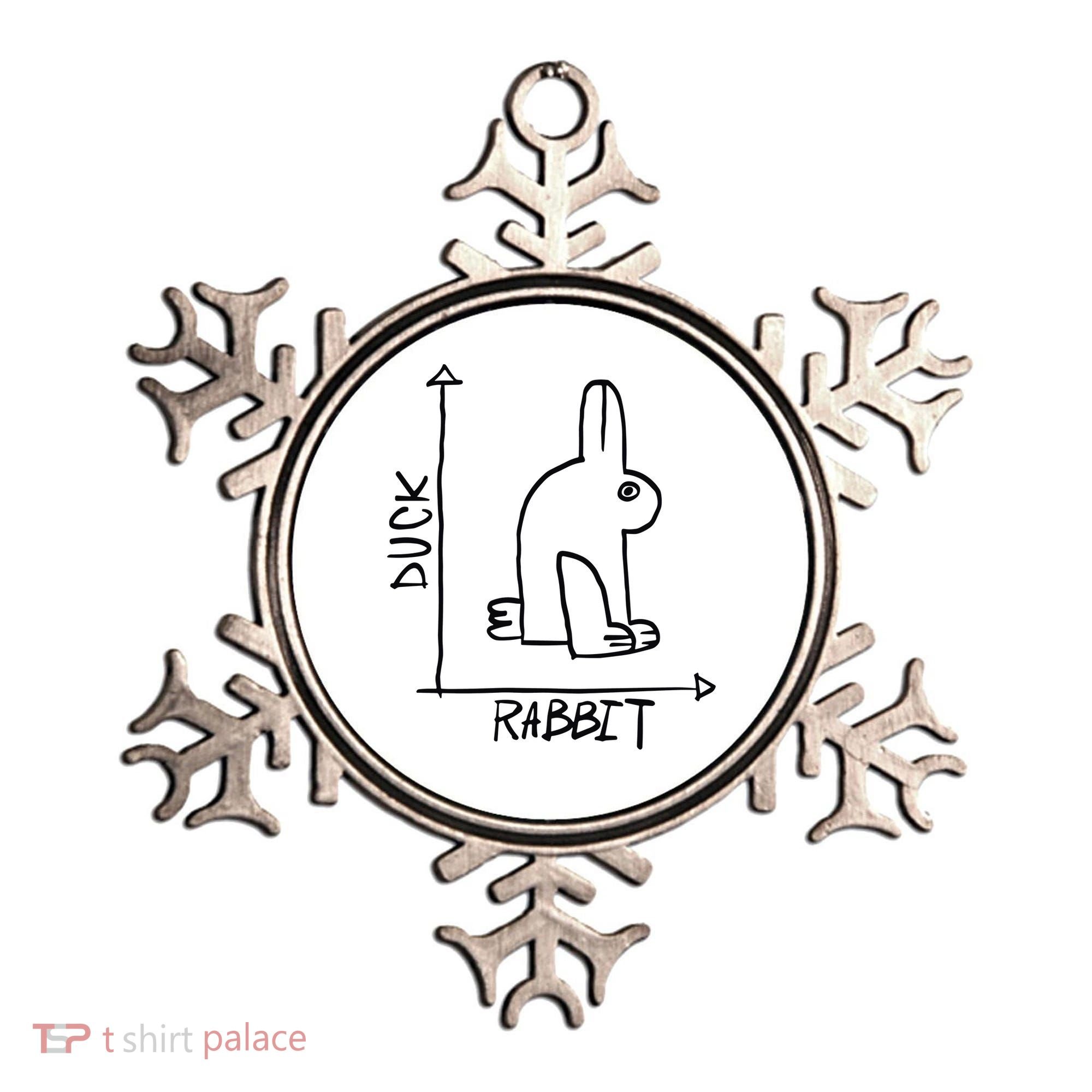 Rabbit Duck Ornament