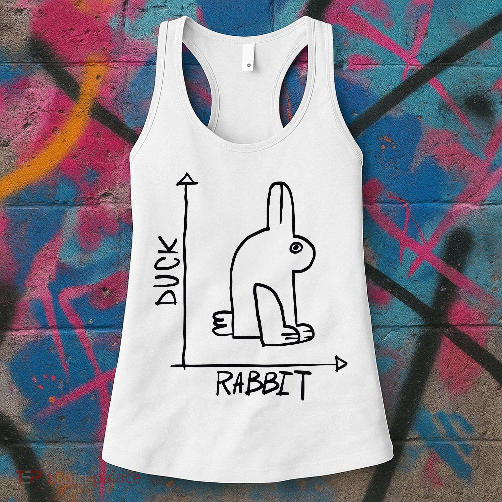 Rabbit Duck Women's Tank Top