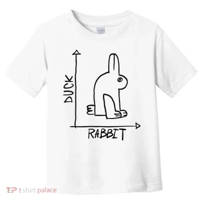 Rabbit Duck Toddler T-Shirt