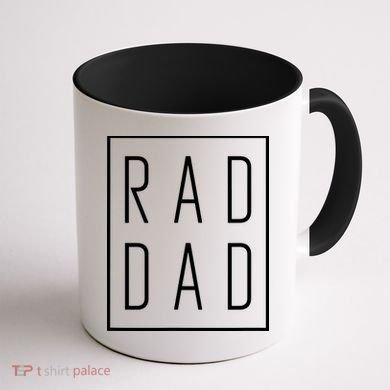 RAD DAD Coffee Mug back