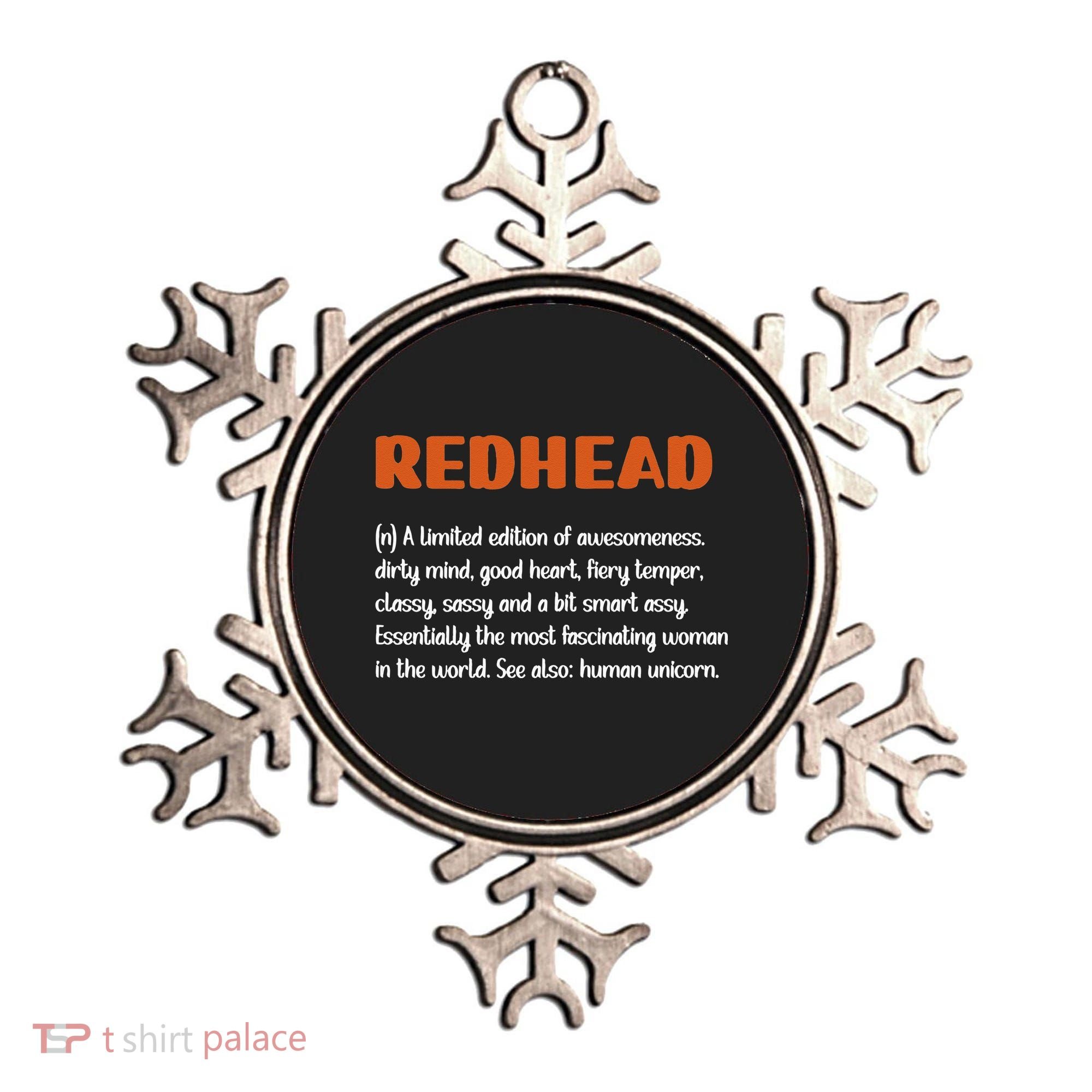 Redhead Definition RedHaired Woman Redhead Red Hair Ornament