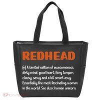 Redhead Definition RedHaired Woman Redhead Red Hair Tote Bag thumb 0