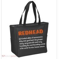Redhead Definition RedHaired Woman Redhead Red Hair Tote Bag thumb 2
