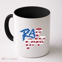 Rad Dad Retro 4th Of July Usa Flag Great Gift Coffee Mug thumb 0
