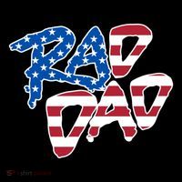Rad Dad Retro 4th Of July Usa Flag Great Gift Coffee Mug thumb 5
