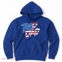 Rad Dad Retro 4th Of July Usa Flag Great Gift Hoodie thumb 0