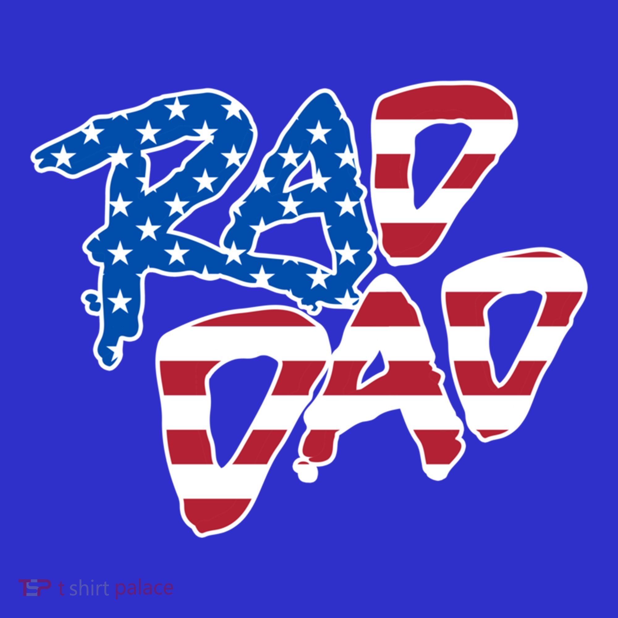 Rad Dad Retro 4th Of July Usa Flag Great Gift Sweatshirt