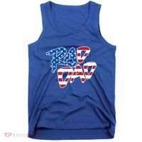 Rad Dad Retro 4th Of July Usa Flag Great Gift Tank Top thumb 0
