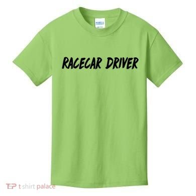Racecar Driver Kids T-Shirt