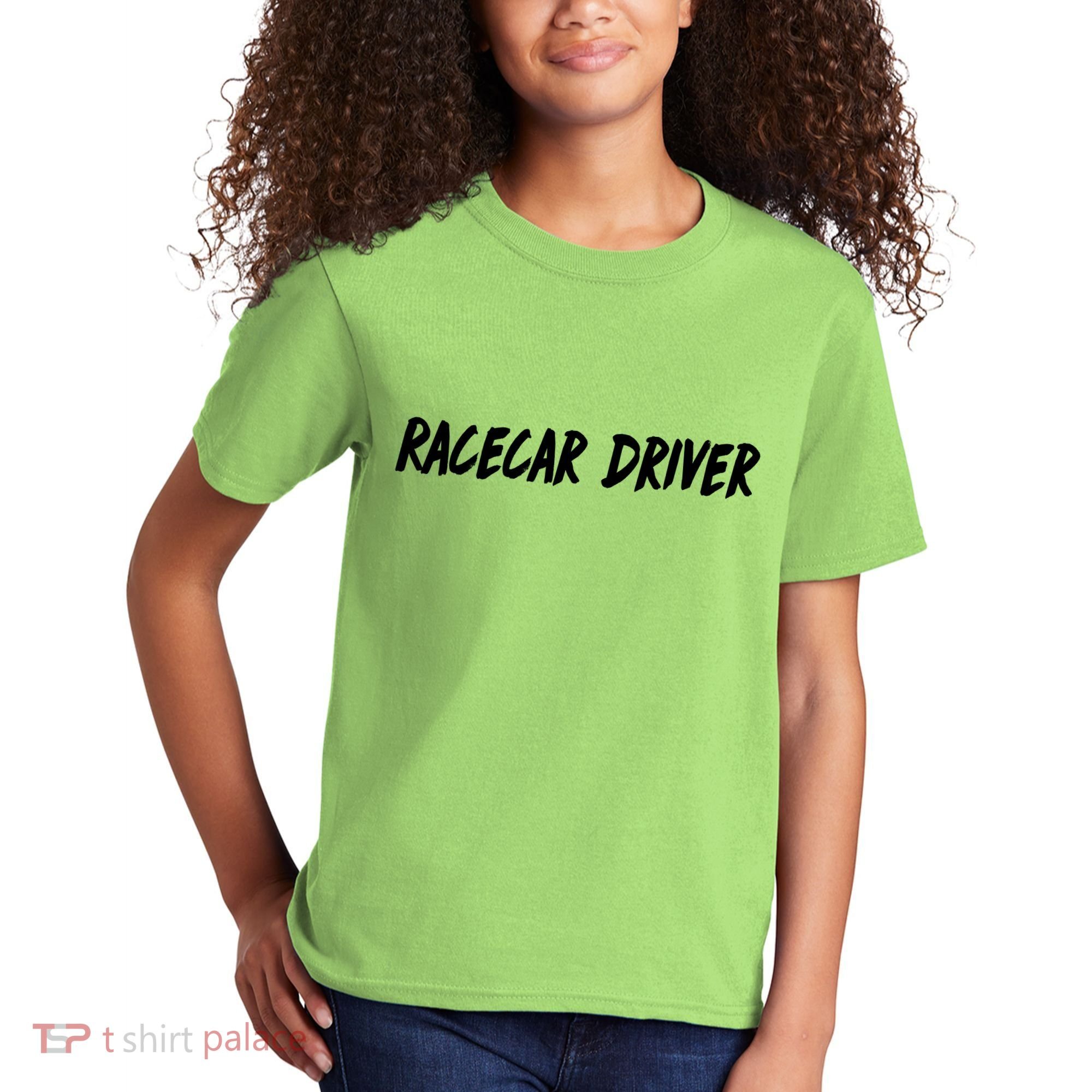 Racecar Driver Kids T-Shirt