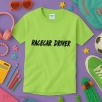 Racecar Driver Kids T-Shirt thumb 3