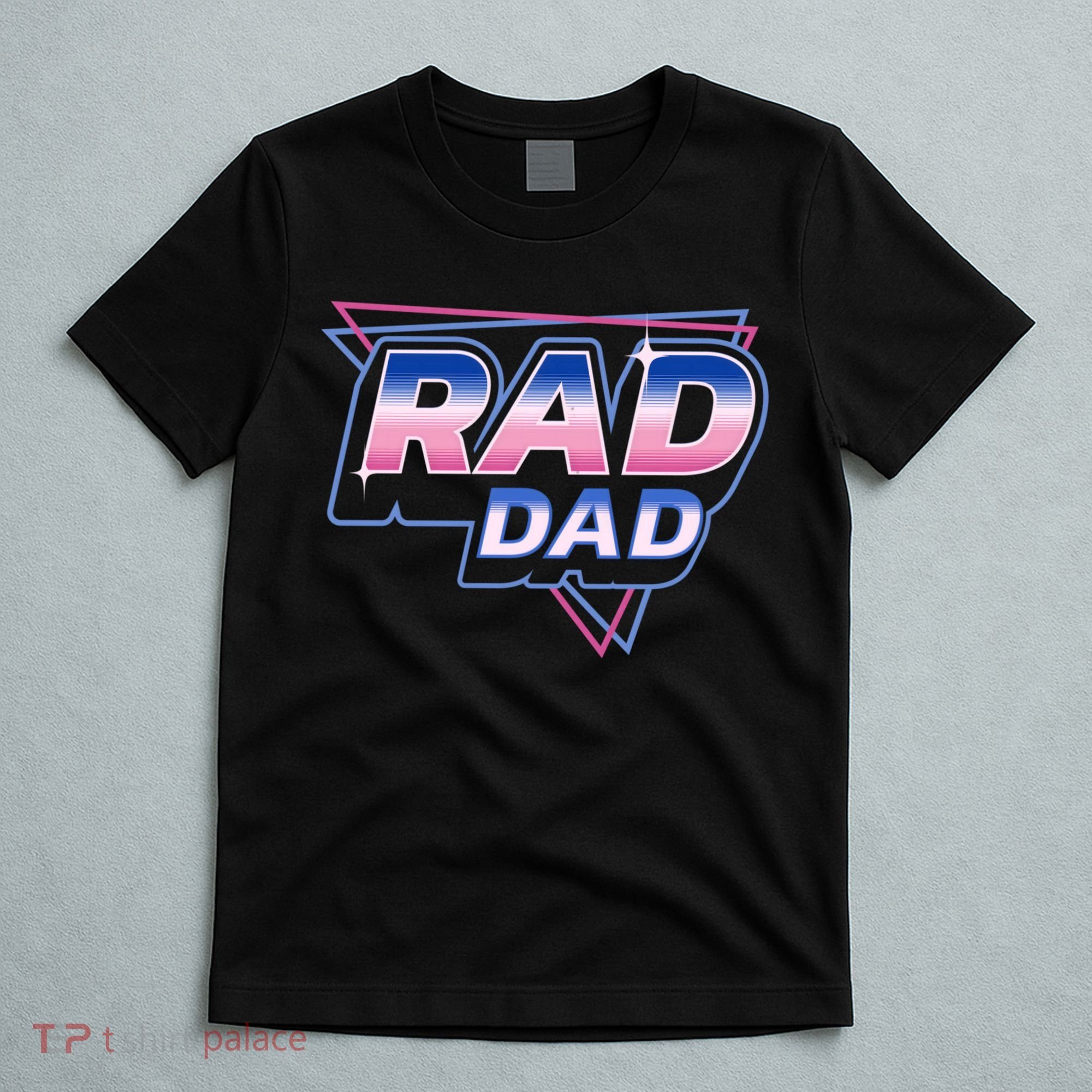 Rad Dad Retro Vintage 80s Synthwave T-Shirt
