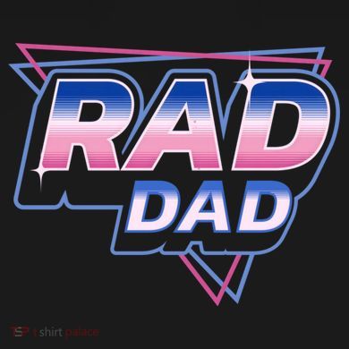 Rad Dad Retro Vintage 80s Synthwave City Backpack