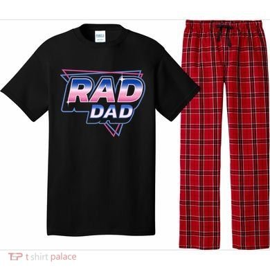 Rad Dad Retro Vintage 80s Synthwave Pajama Set