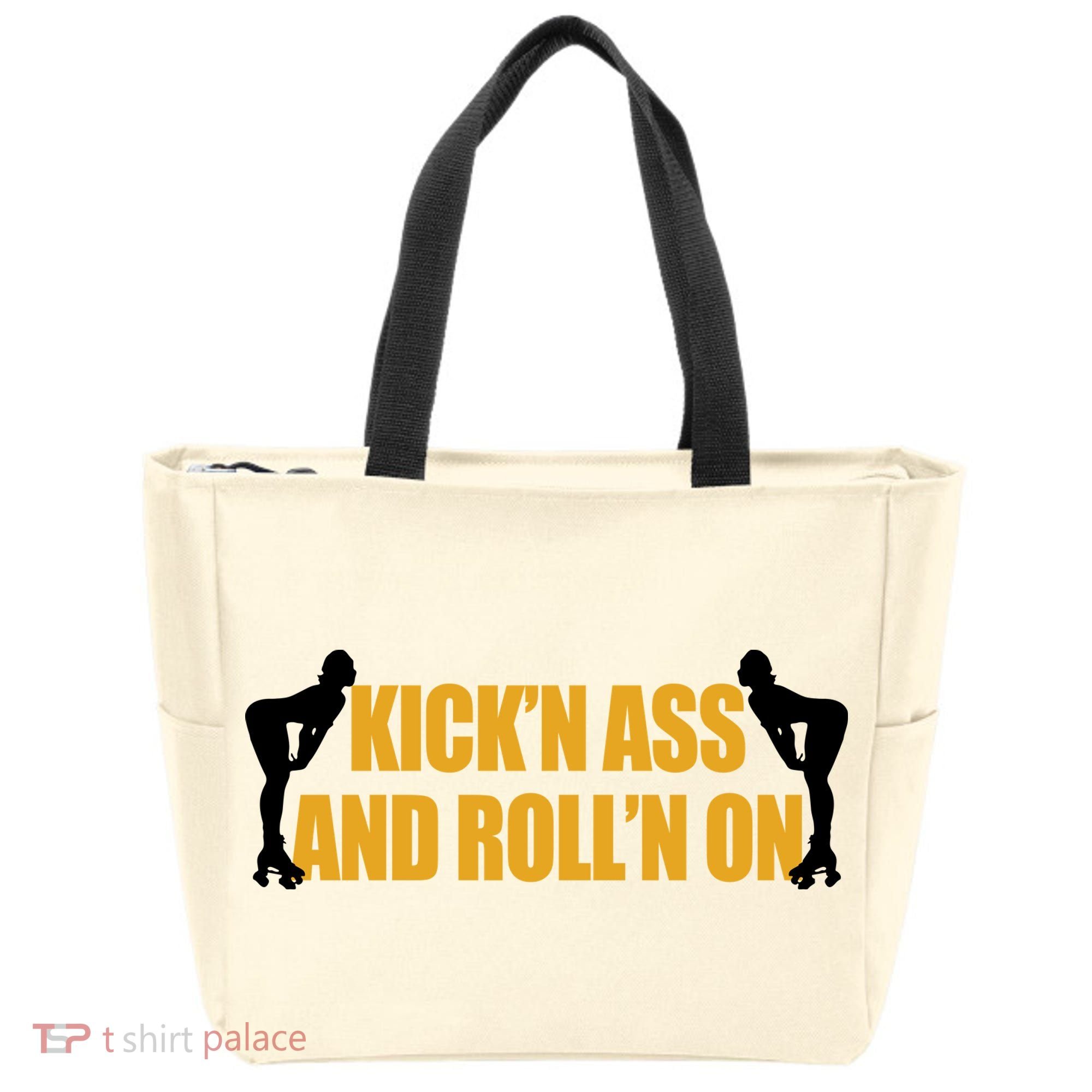Roller Derby Roll'n On Tote Bag