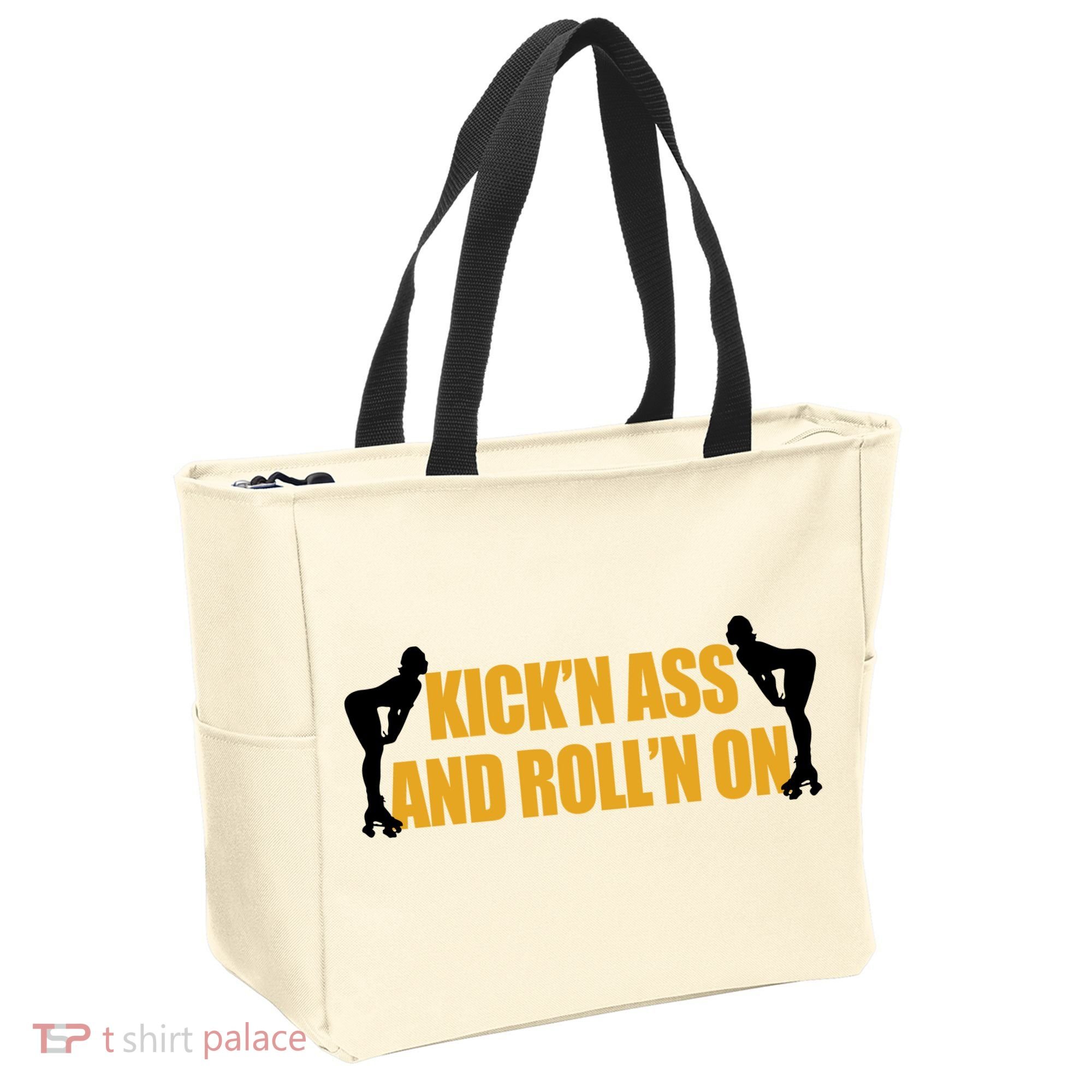 Roller Derby Roll'n On Tote Bag