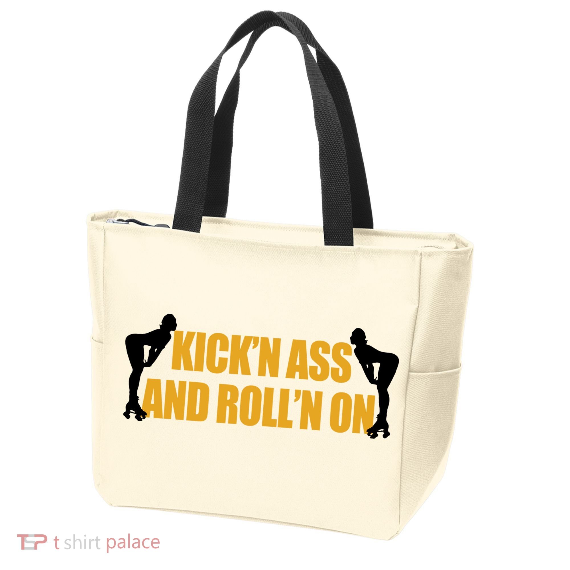 Roller Derby Roll'n On Tote Bag