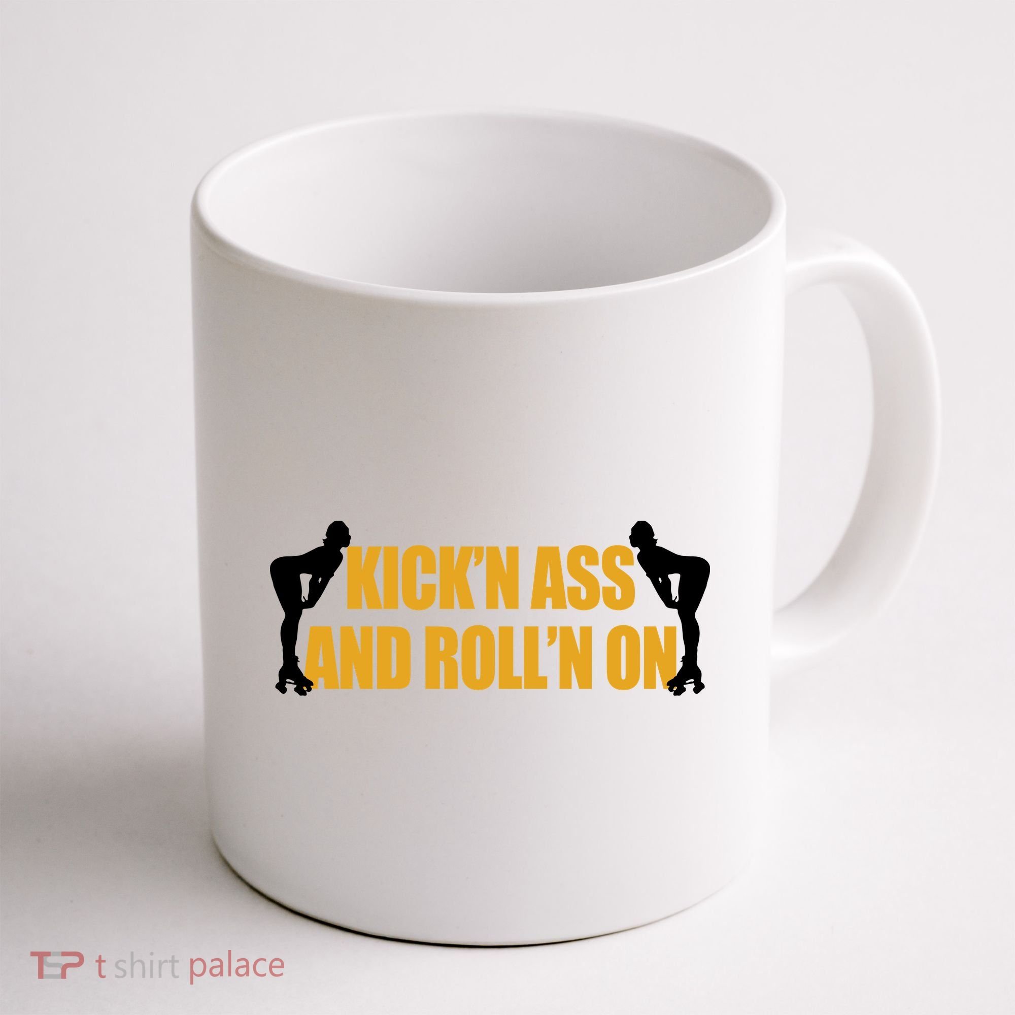 Roller Derby Roll'n On Coffee Mug