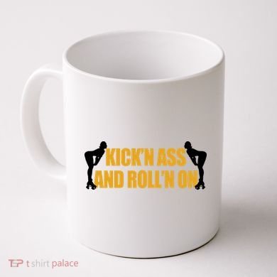 Roller Derby Roll'n On Coffee Mug