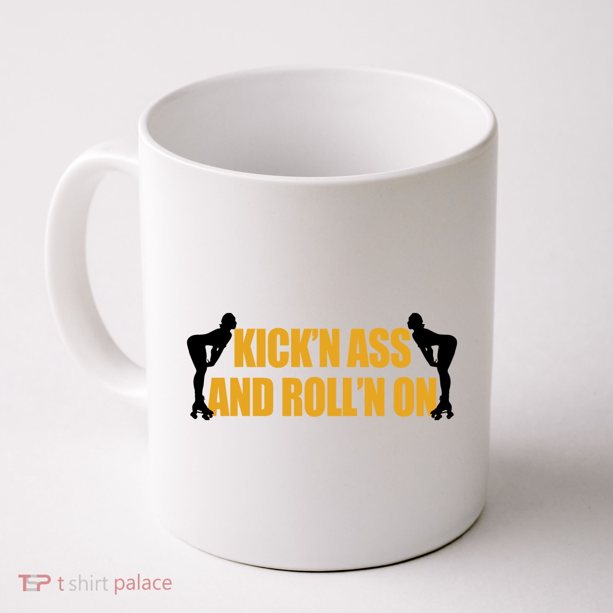 Roller Derby Roll'n On Coffee Mug