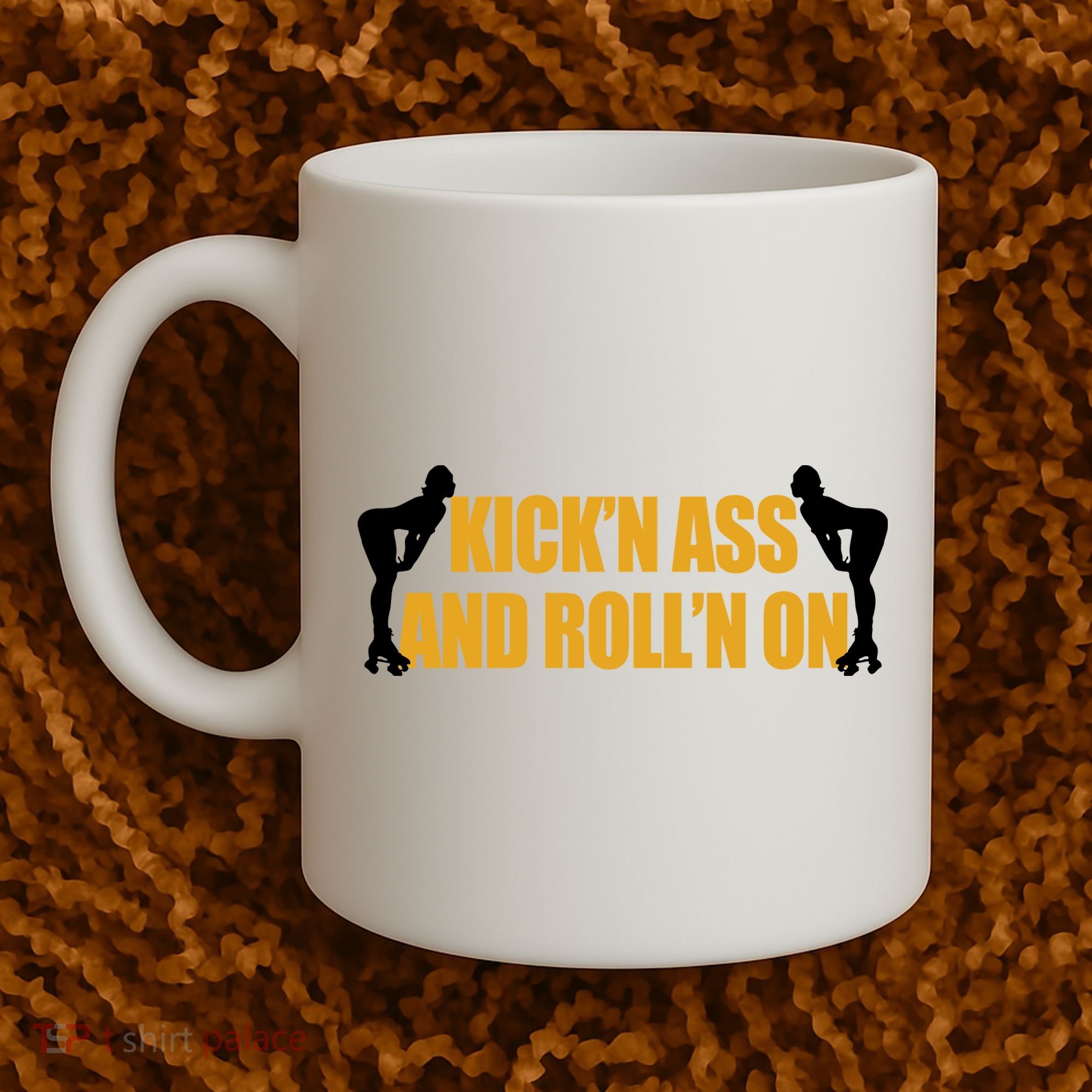 Roller Derby Roll'n On Coffee Mug