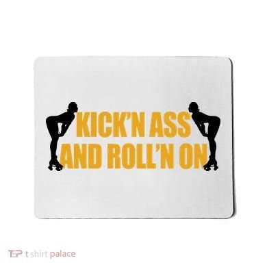Roller Derby Roll'n On Mousepad