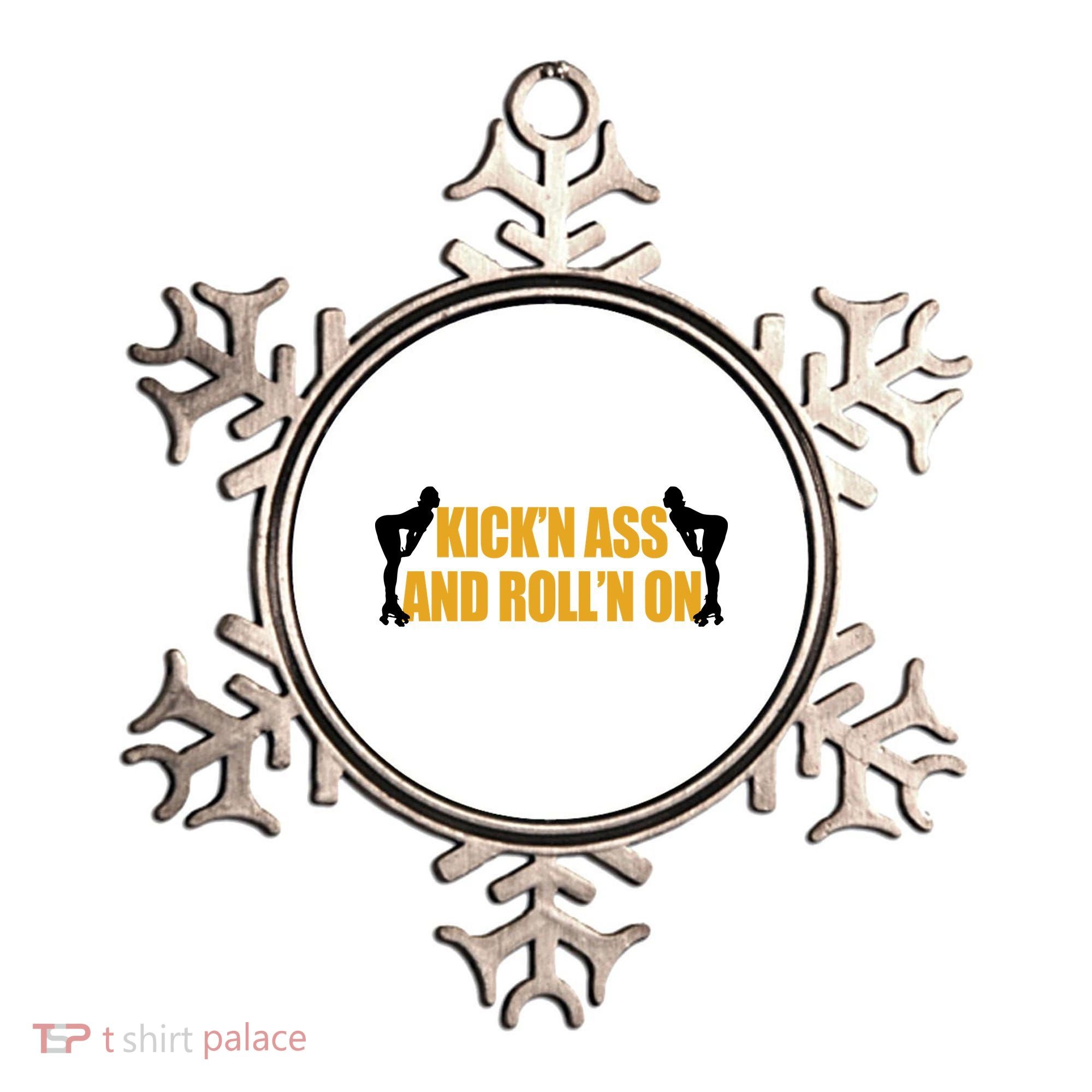 Roller Derby Roll'n On Ornament