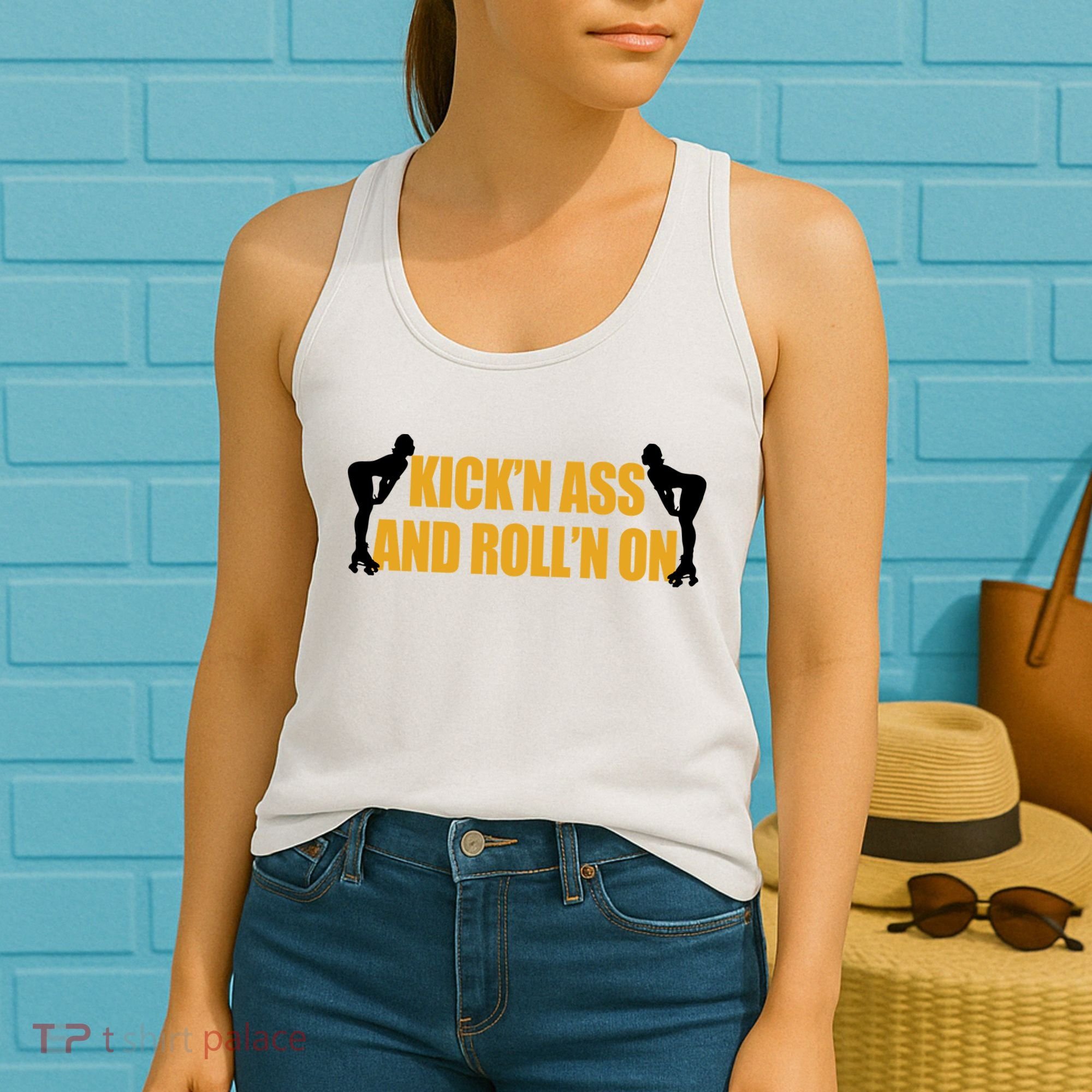 Roller Derby Roll'n On Women's Tank Top