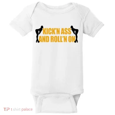 Roller Derby Roll'n On Baby Bodysuit