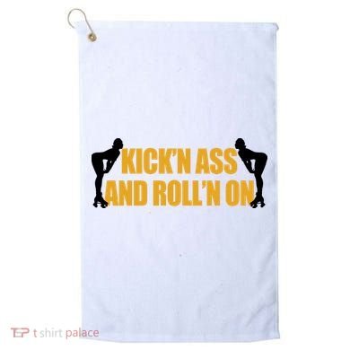 Roller Derby Roll'n On Golf Towel