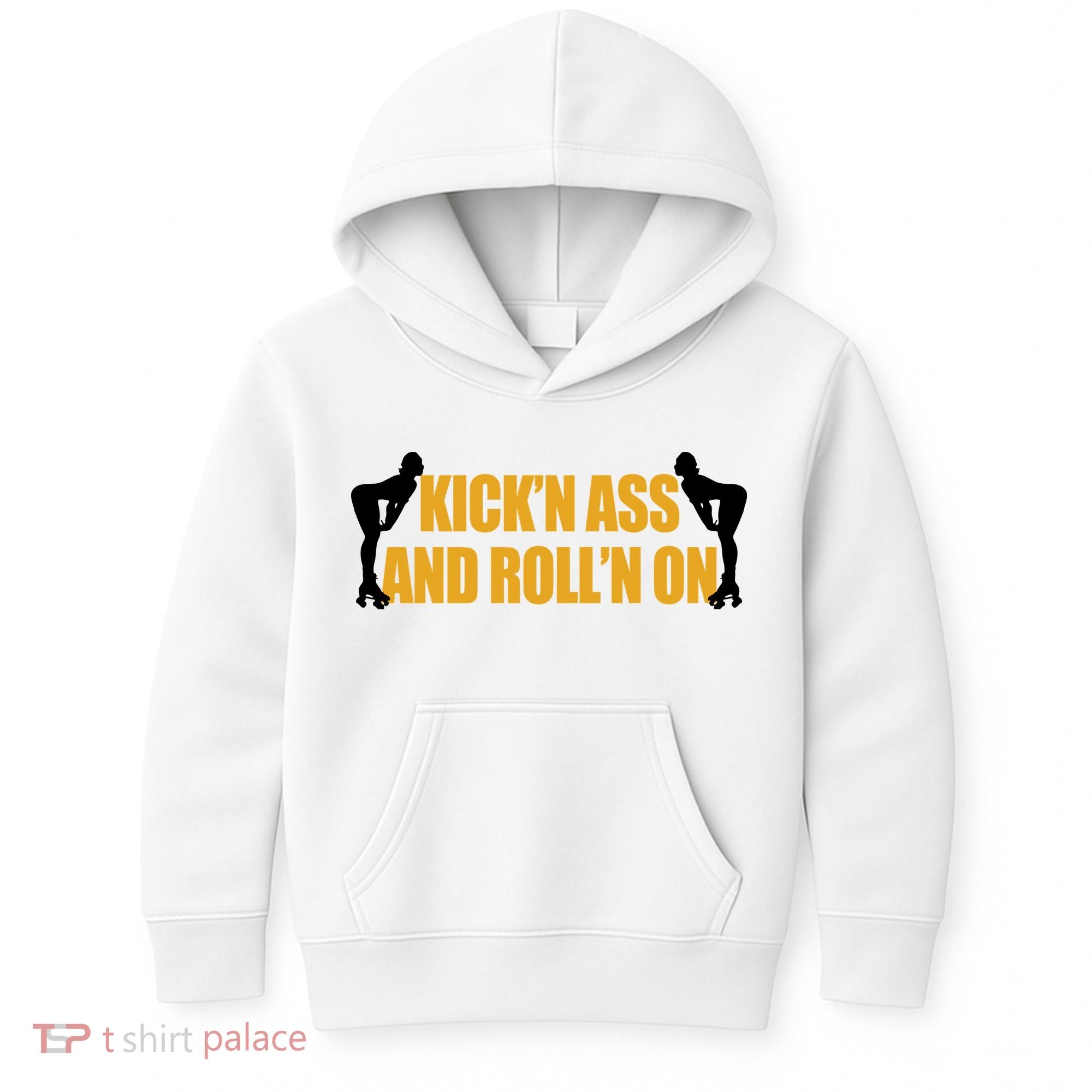 Roller Derby Roll'n On Kids Hoodie