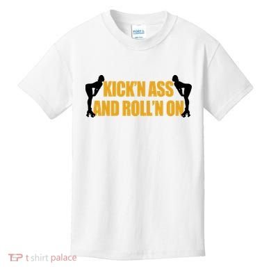 Roller Derby Roll'n On Kids T-Shirt