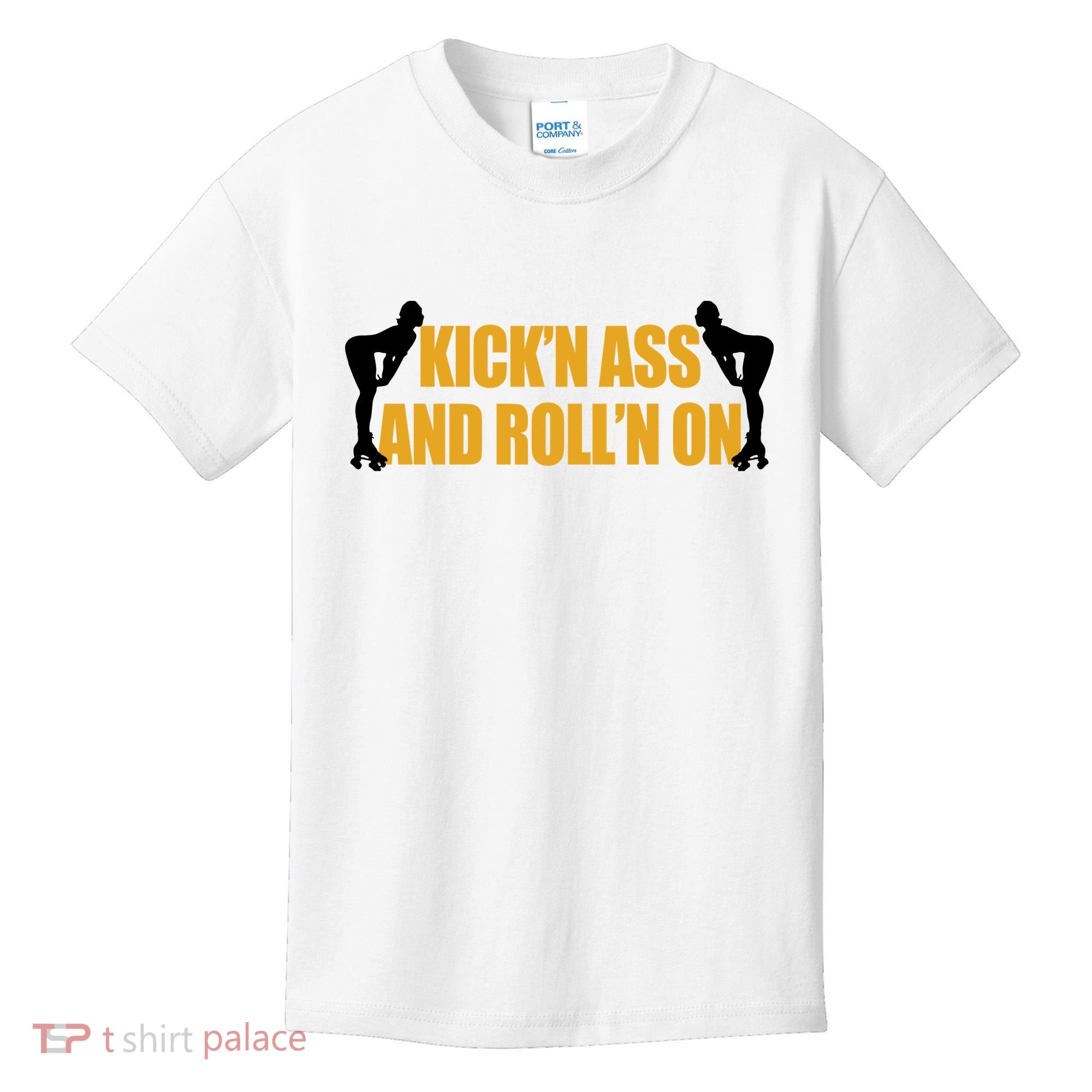 Roller Derby Roll'n On Kids T-Shirt