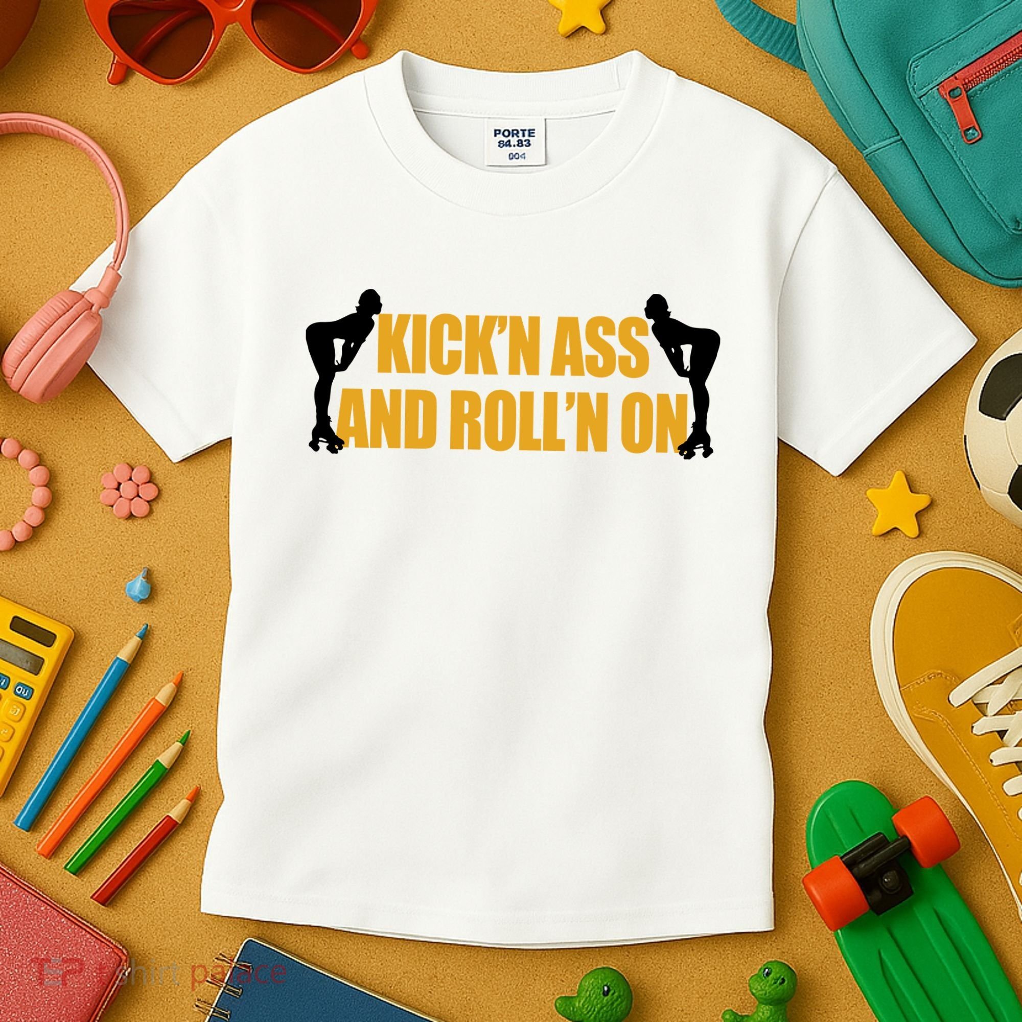 Roller Derby Roll'n On Kids T-Shirt
