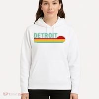 Retro Detroit Sunset Logo Hoodie thumb 5