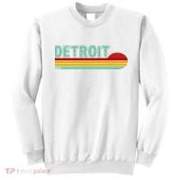 Retro Detroit Sunset Logo Sweatshirt thumb 0