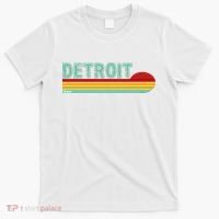 Retro Detroit Sunset Logo T-Shirt thumb 0