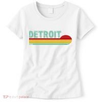 Retro Detroit Sunset Logo Women's T-Shirt thumb 0