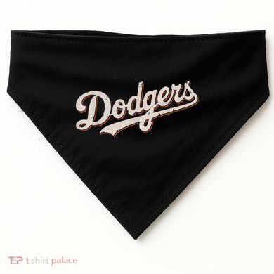Retro Dodgers Style Classic USA-Made Doggie Bandana
