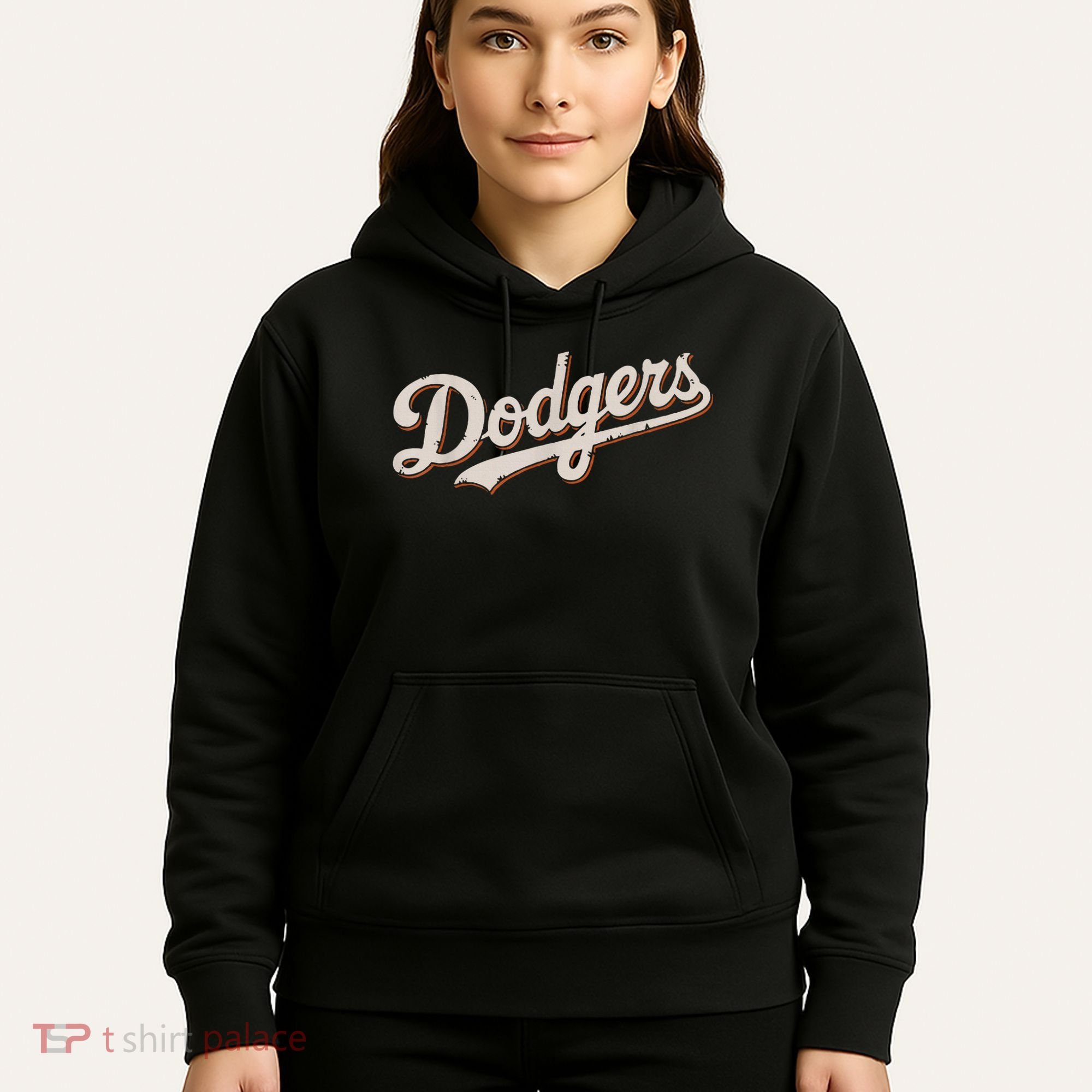 Retro Dodgers Style Classic Hoodie