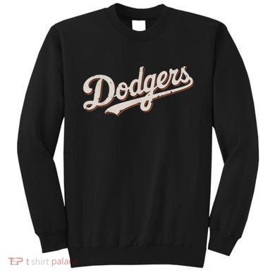 Retro Dodgers Style Classic Sweatshirt