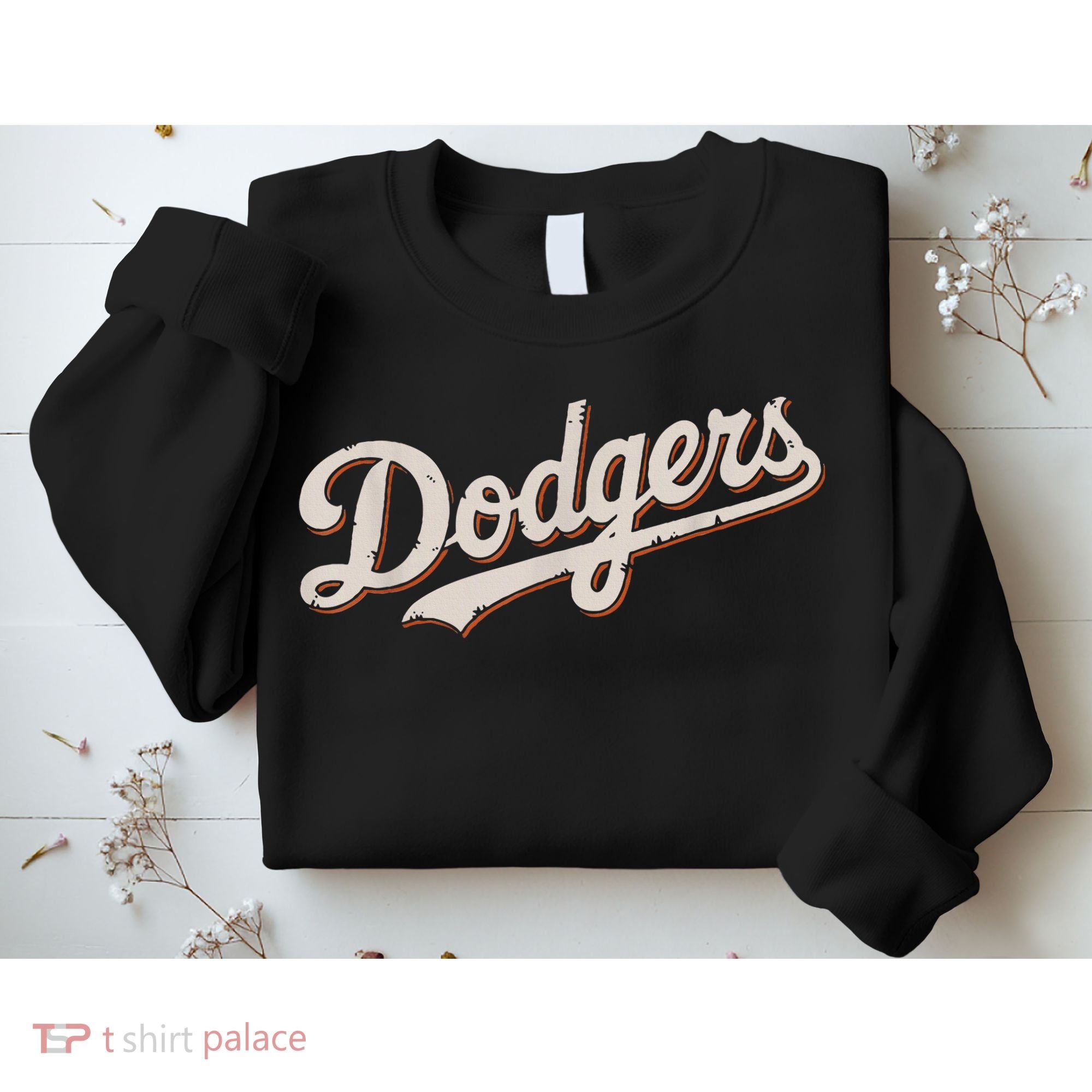 Retro Dodgers Style Classic Sweatshirt