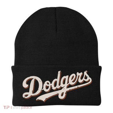 Retro Dodgers Style Classic Beanie