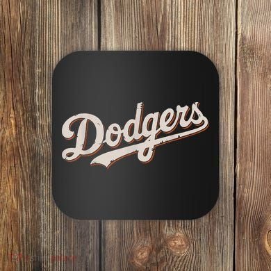 Retro Dodgers Style Classic Coaster