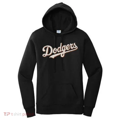 Retro Dodgers Style Classic Women's Hoodie