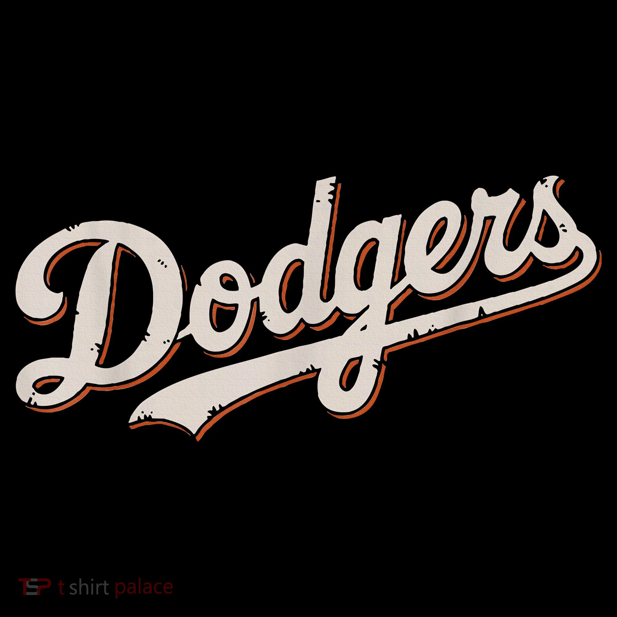 Retro Dodgers Style Classic Women's Hoodie